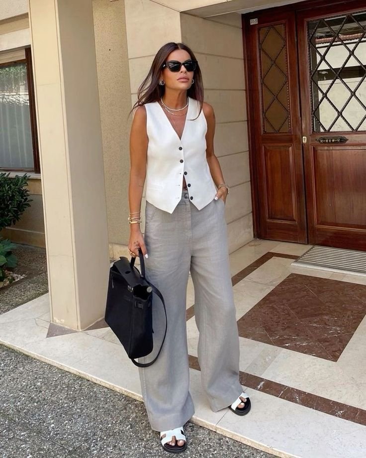 look colete alongado