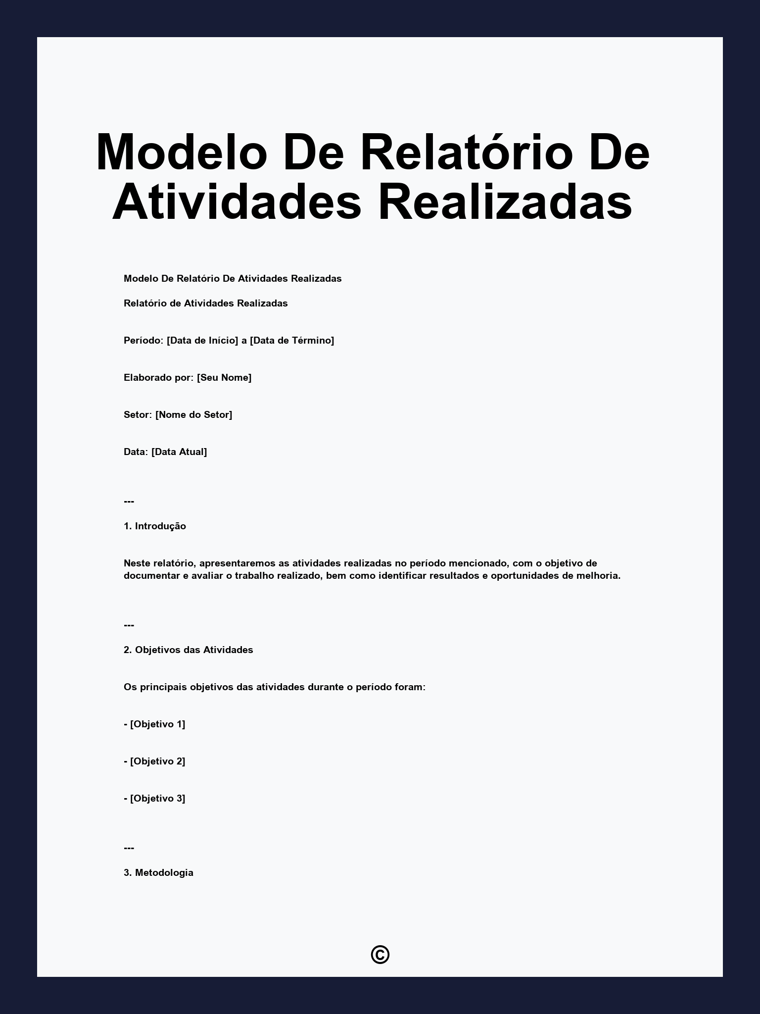 Definindo o Objetivo do Seu Relatório: O Que Você Quer Mostrar? - inspiração 1