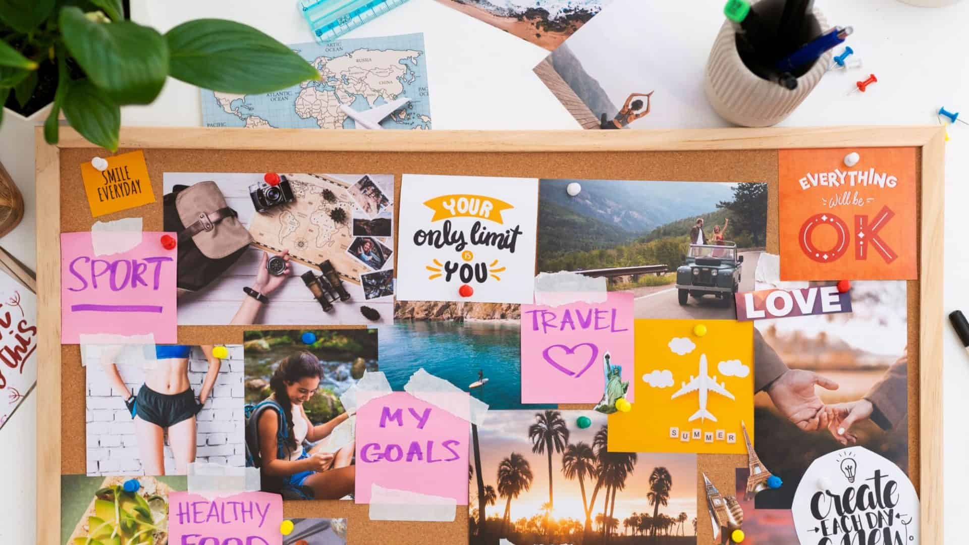 Como Usar Seu Vision Board Diariamente Para Alcançar Suas Metas - inspiração 1