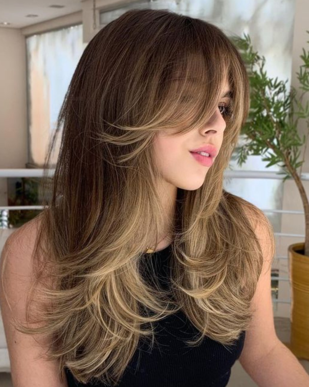 Camadas Longas: O Toque de Leveza para Cabelos Longos - inspiração 2