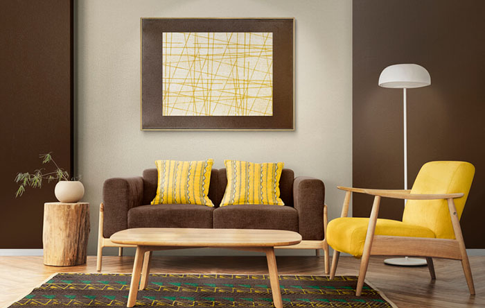 Cores da natureza: tons de verde e terrosos que complementam - inspiração 2