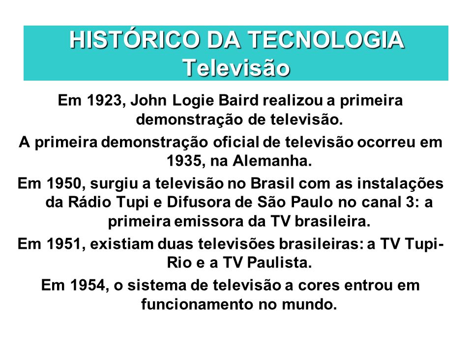 Os Visionários Por Trás da Primeira Transmissão - inspiração 3
