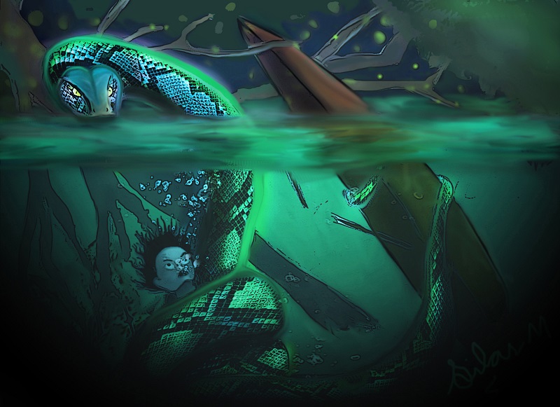 O Boto Cor-de-Rosa: O Sedutor das Noites Amazônicas - inspiração 1