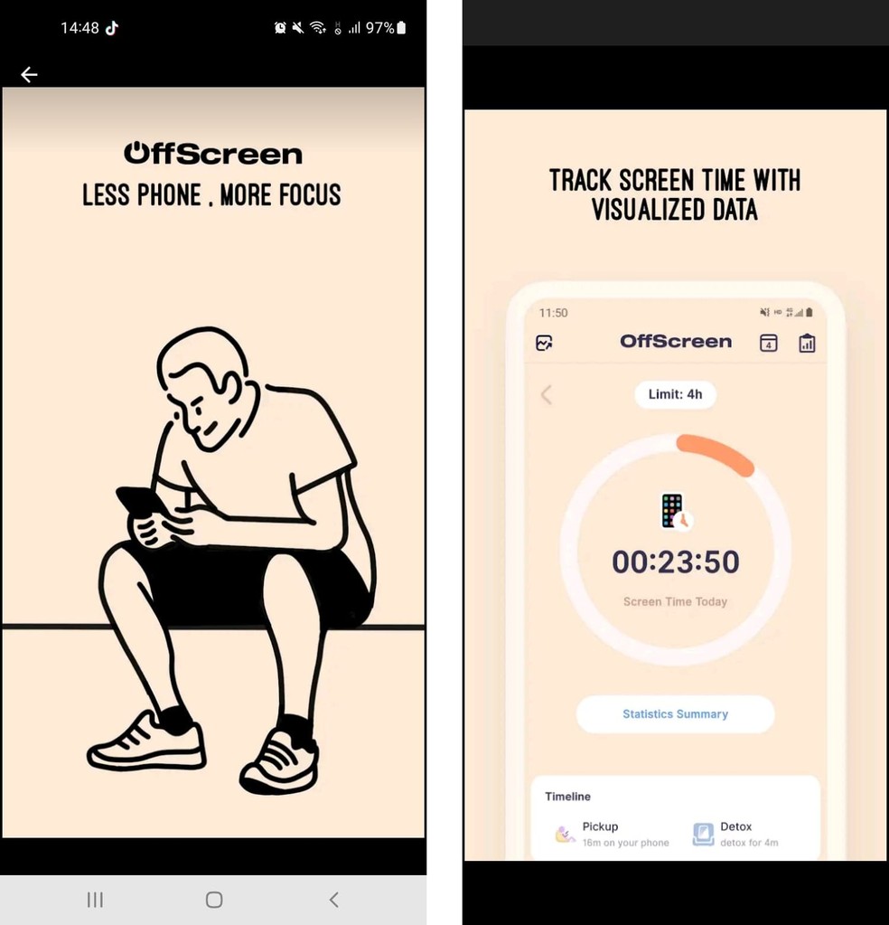 1. Forest: A Floresta que Combate a Procrastinação - inspiração 1