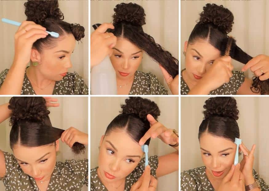 O Messy Bun Perfeito: A Arte do Desarrumado Chique - inspiração 1