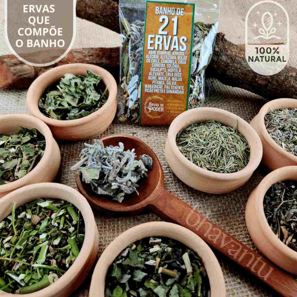 Usando Ervas Frescas em Banho de Ambiente - inspiração 1