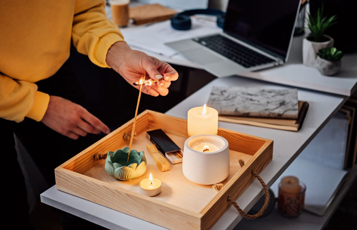 Usando Ervas Frescas em Banho de Ambiente - inspiração 2