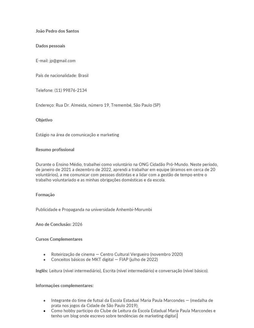 Formatação e Layout: A Primeira Impressão Conta Muito - inspiração 2