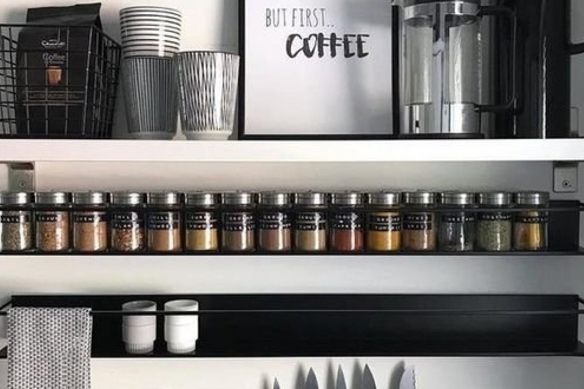 Tipos de Suportes para Potes de Temperos na Parede: Qual Escolher? - inspiração 2