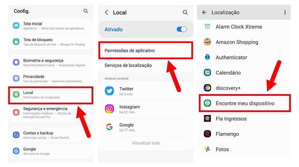 Primeiros passos: Ativando a função no seu Android - inspiração 2