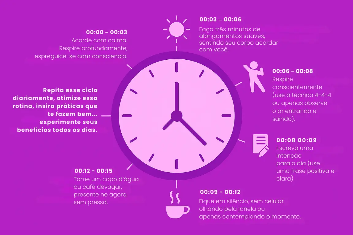 1. A Preparação Começa na Noite Anterior: O Segredo do Descanso Reparador - inspiração 2