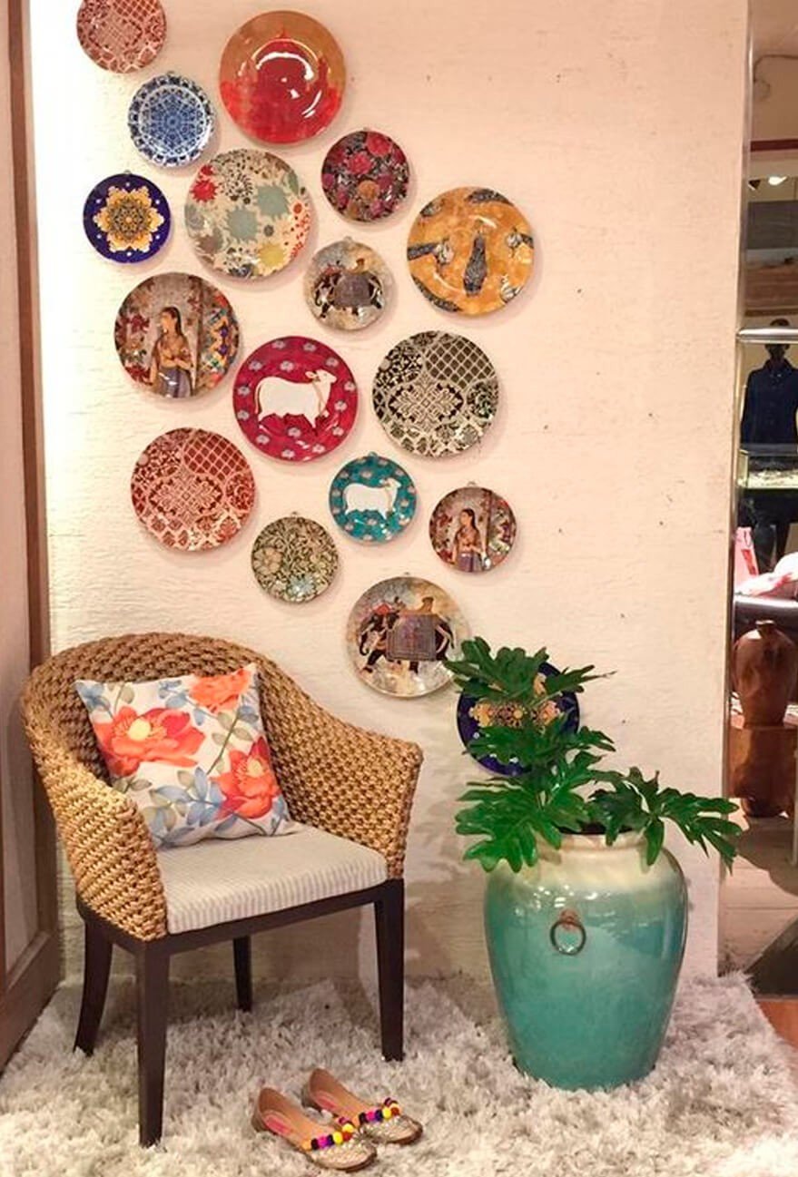 A Paleta de Cores que Transforma seu Ambiente com Pratos Decorativos - inspiração 2