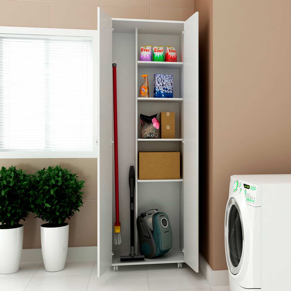 Erros comuns ao lidar com decoração de lavanderia com armário multiuso