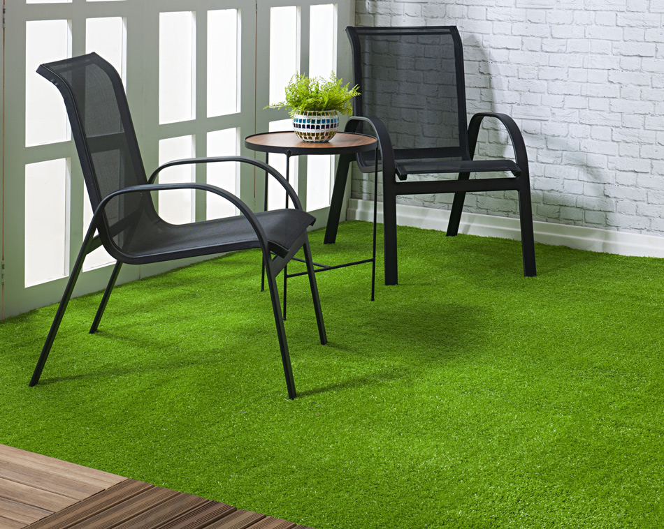 Qual grama sintética escolher: tipos e diferenças? - inspiração 2