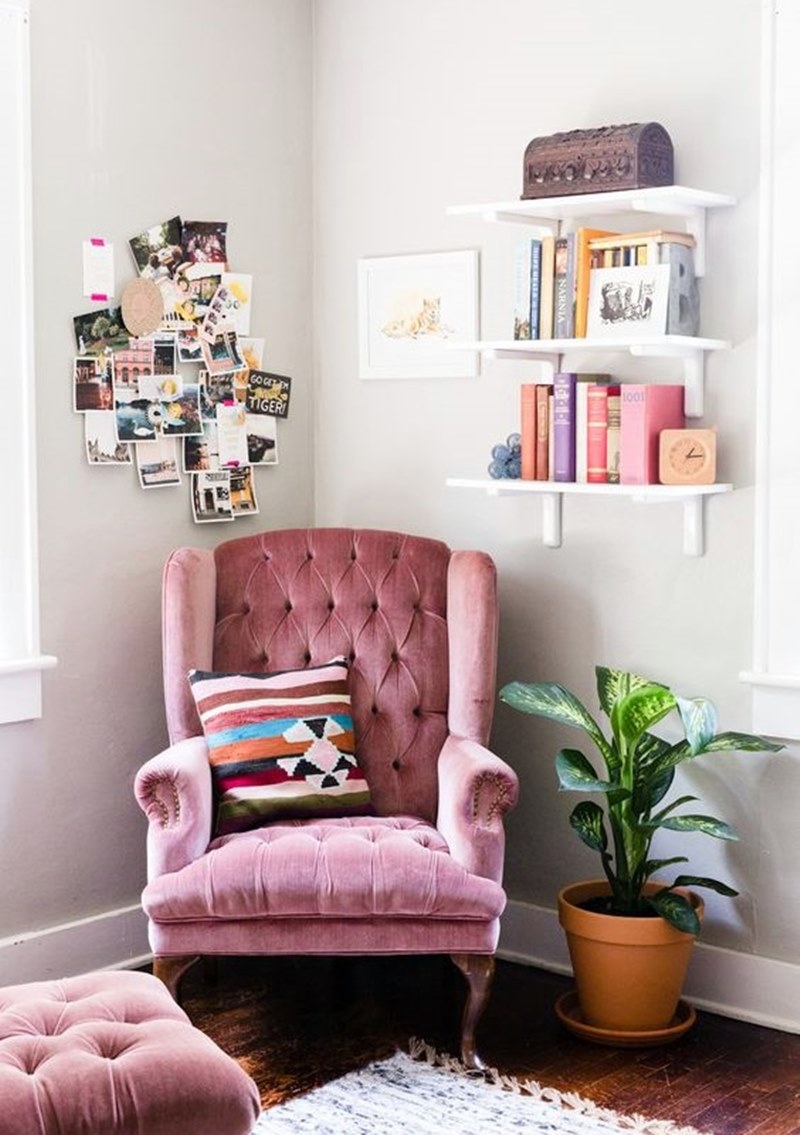 Romantismo em Cada Detalhe: Poltronas com Tiras e Babados - inspiração 2