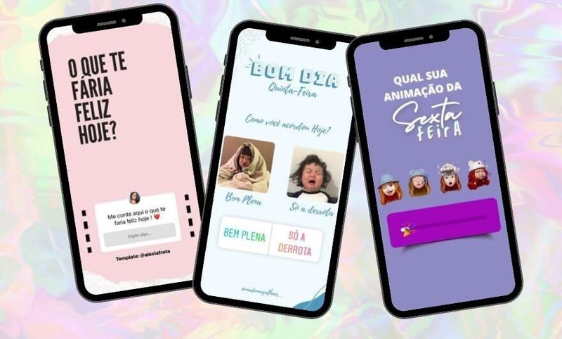 Enquetes e Perguntas Interativas - inspiração 1