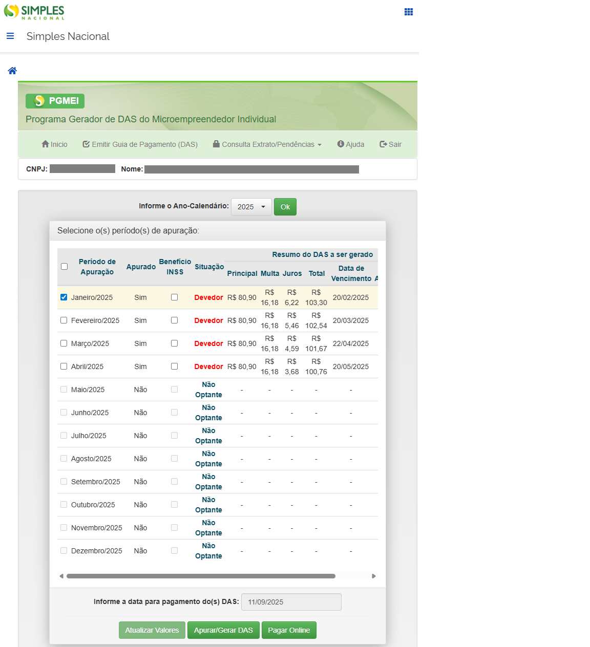 Diferenças entre o DAS e Outros Tributos para MEI - inspiração 1