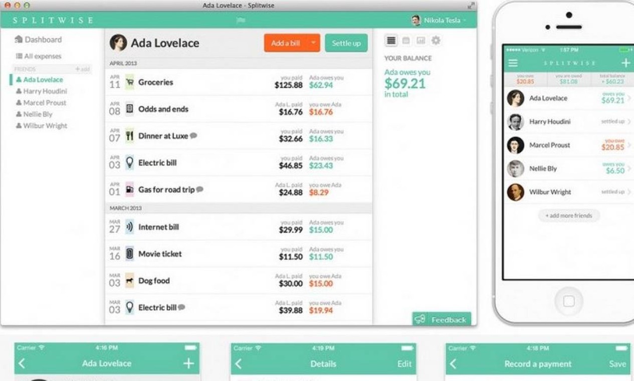App 1: O Campeão da Simplicidade para Divisões Rápidas - inspiração 1