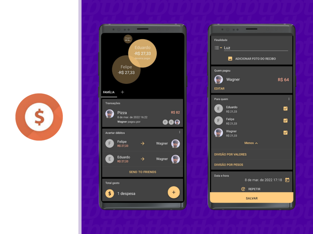 App 3: O Aliado para Dividir Contas em Restaurantes e Bares - inspiração 2