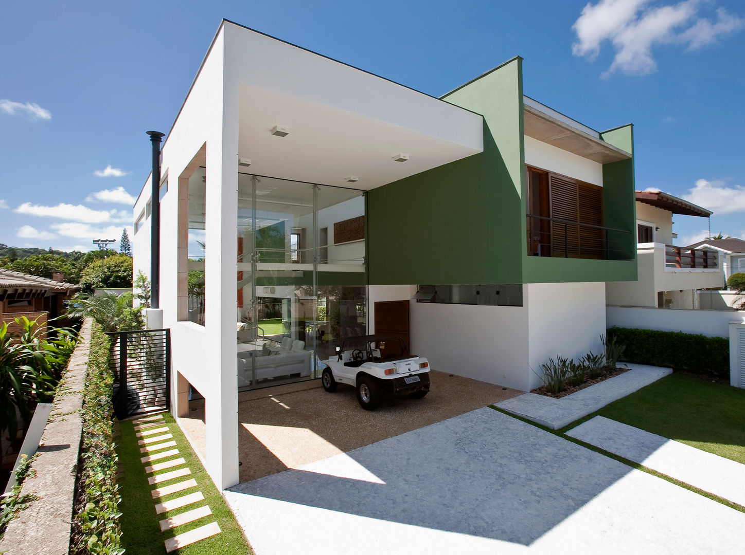 Tijolo Aparente e Terrosos: Acolhimento e Textura Natural - inspiração 1