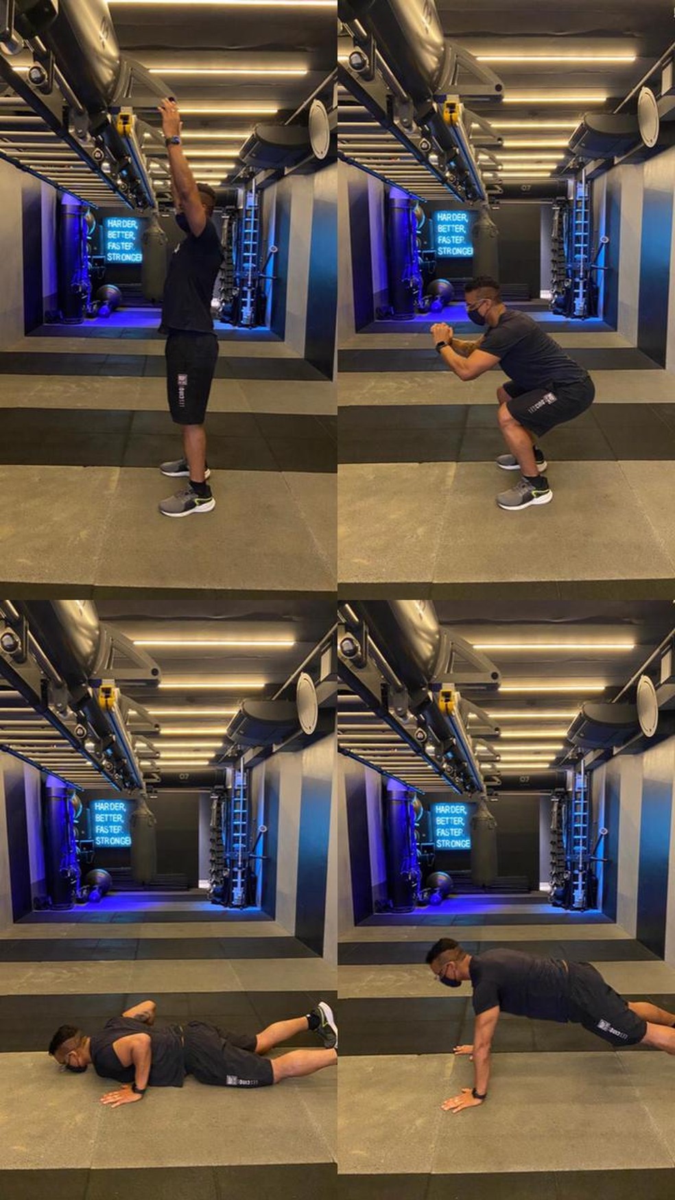 Agachamentos com Salto: Potência Explosiva nas Pernas - inspiração 1