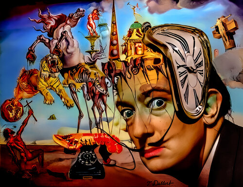 Os Símbolos Recorrentes nas Obras de Dalí - inspiração 1