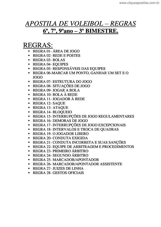 O Saque: Início da Jogada e Limitações Atuais - inspiração 1