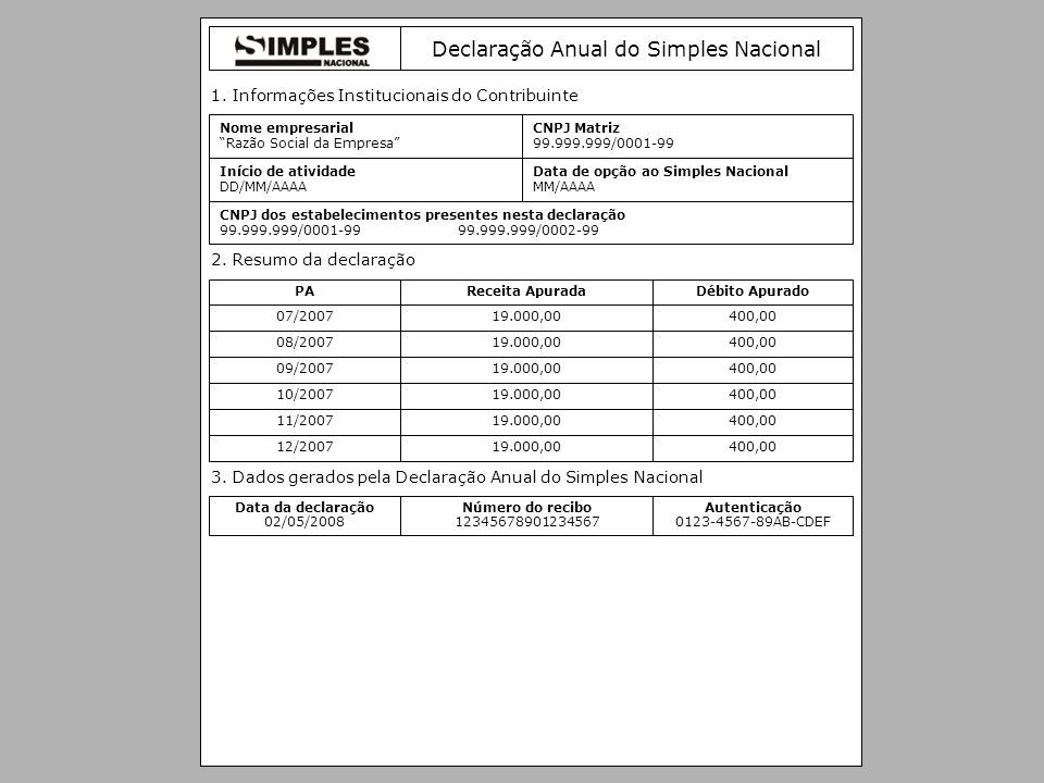 Preenchendo a DASN-SIMEI: Informações Essenciais - inspiração 1