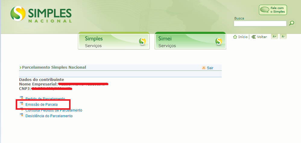 Preenchimento dos Dados Essenciais: Ano, Mês e Valor Devido - inspiração 1