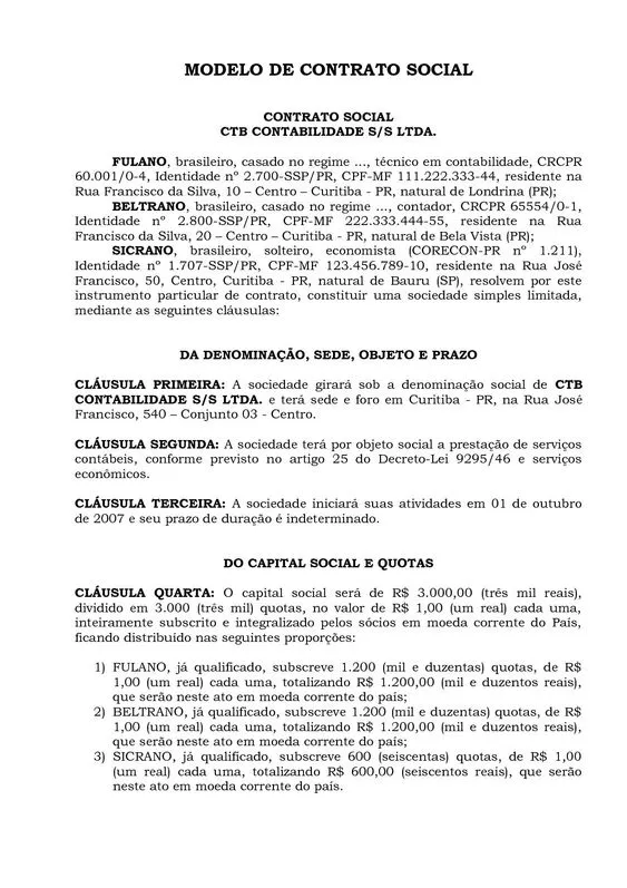 Simples Nacional tem Contrato Social? A Resposta Direta