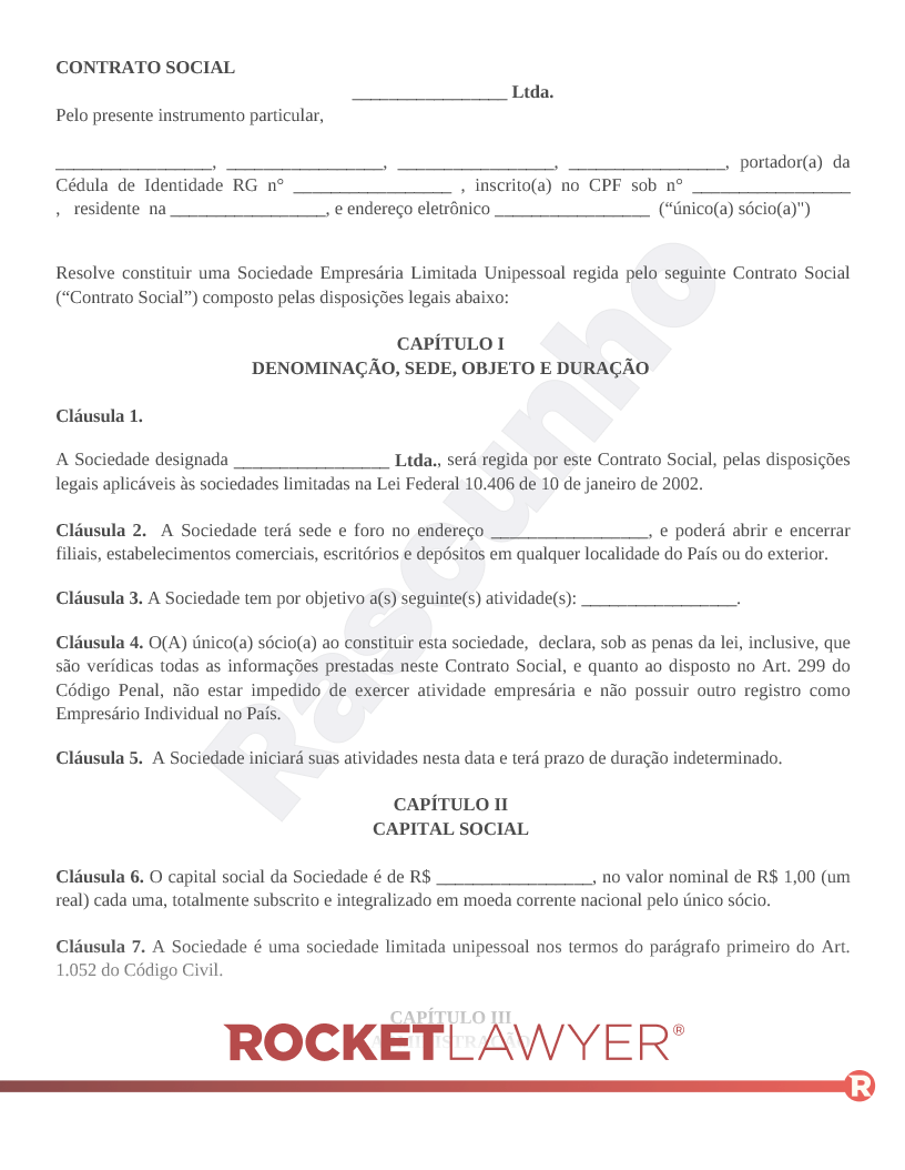 Como Localizar ou Elaborar o Seu Documento Constitutivo