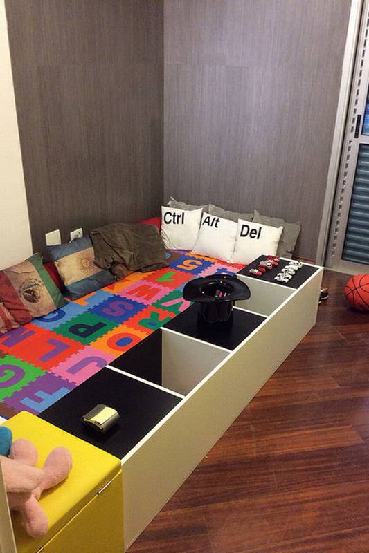 ideias criativas quarto infantil pequeno