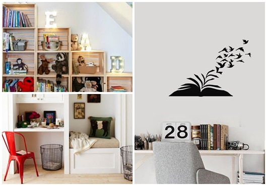 20 ideias criativas para montar um cantinho da leitura infantil com baixo custo