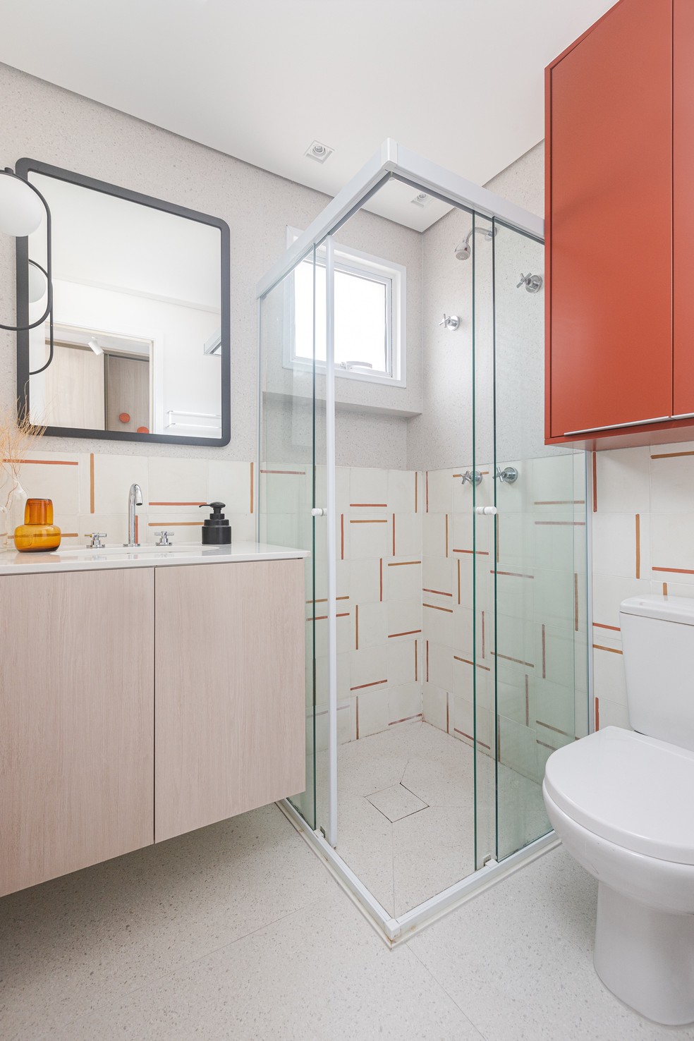 20 ideias de banheiro clean pequeno