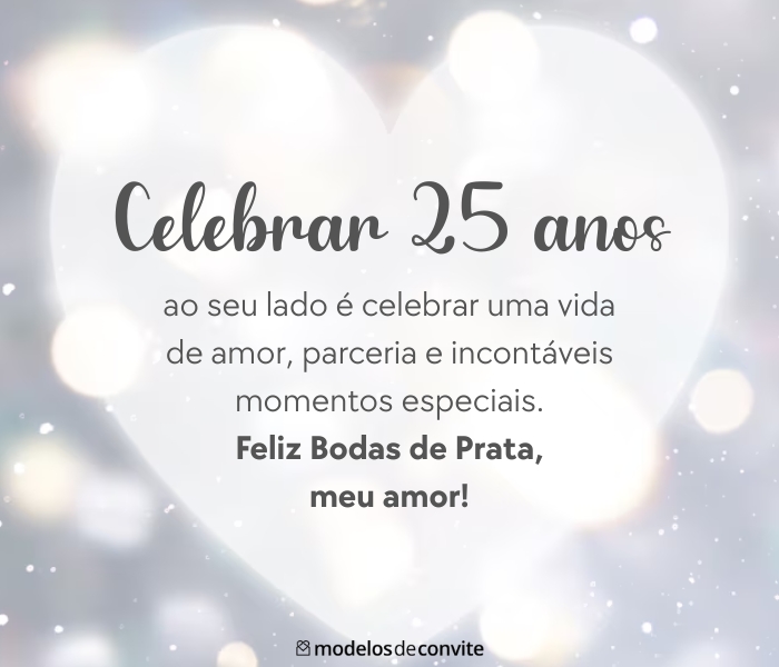 decoração bodas de prata