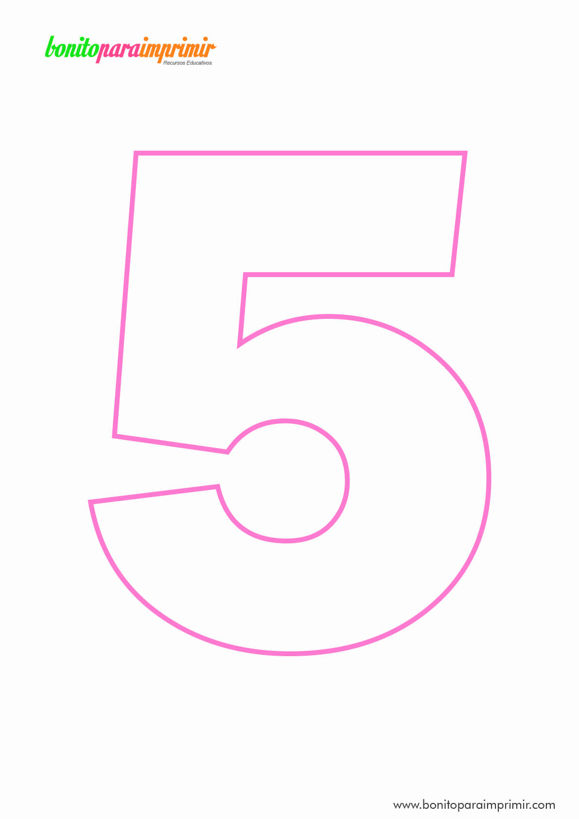 Desenhos do Número 5 para Colorir: Benefícios e Melhores Opções