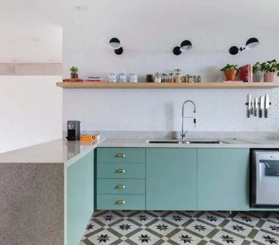 melhores ideias prateleiras cozinha pequena fotos