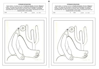 abaporu desenho infantil