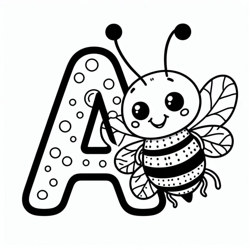 moldes de abelha para pintar