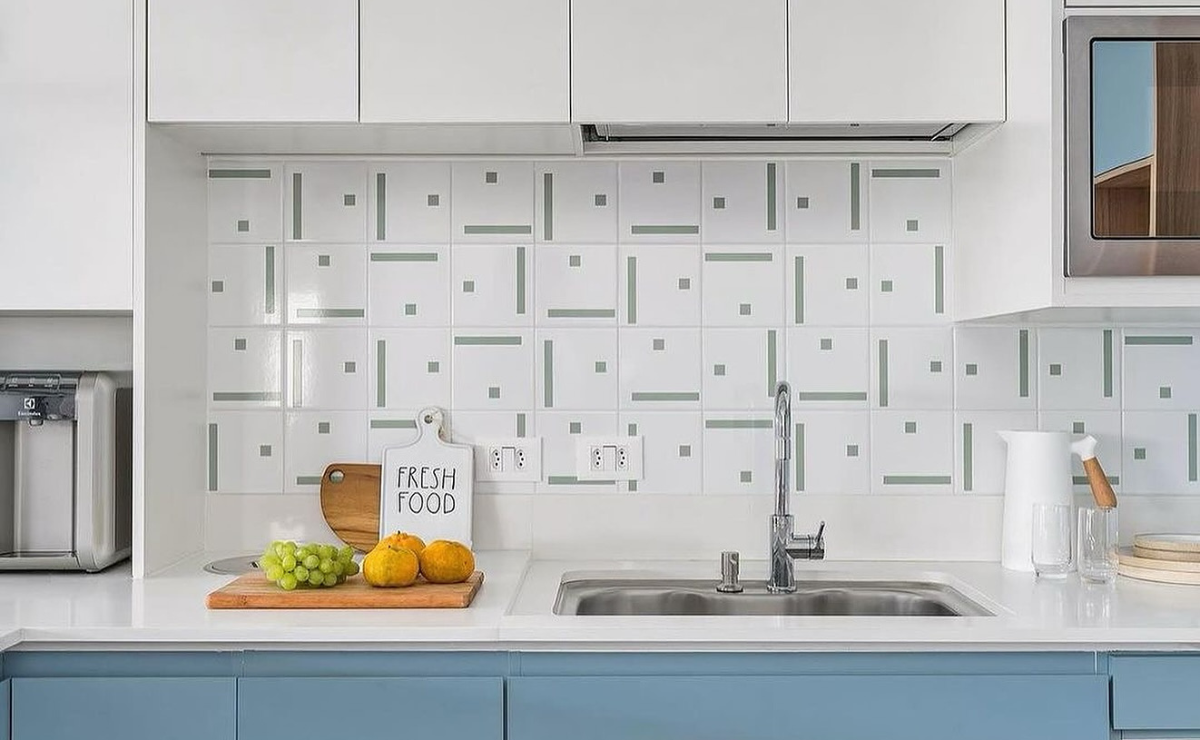 tipos de azulejos para backsplash de cozinha americana