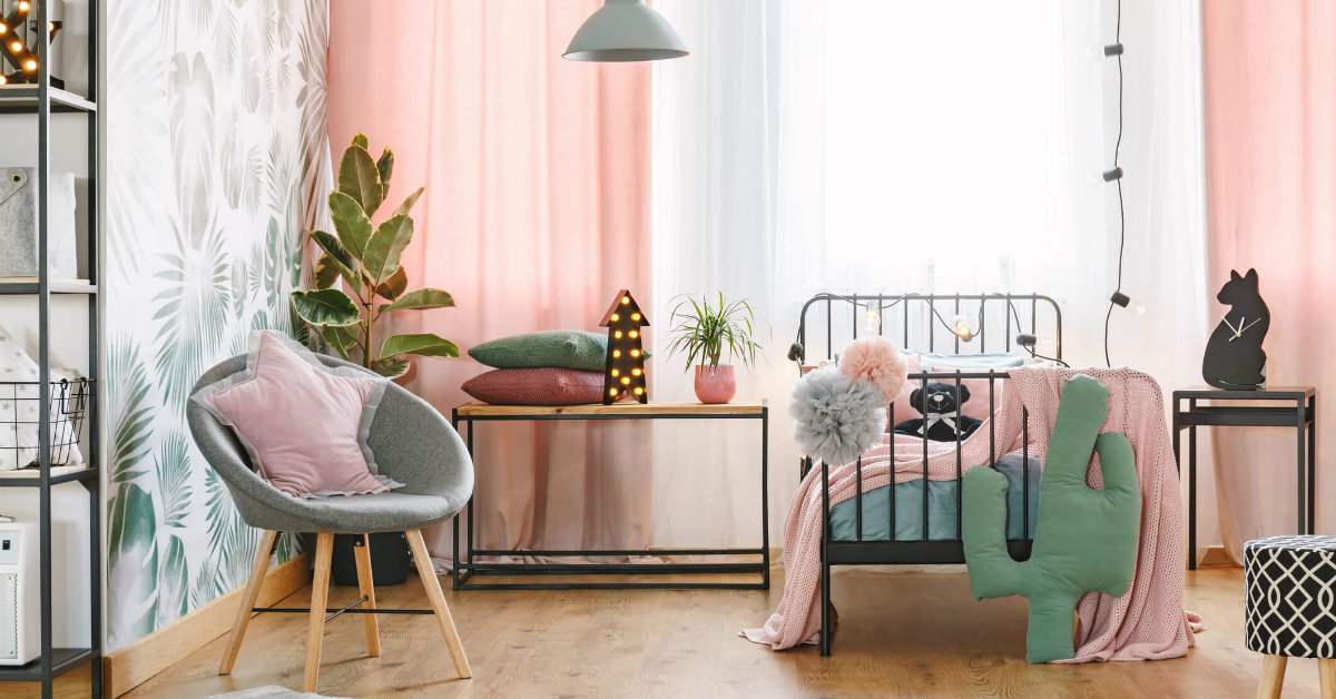 ideias de decoração quarto adolescente simples e bonito