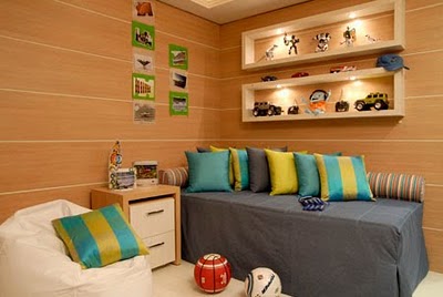 painel ripado vs cimento queimado para quarto adolescente