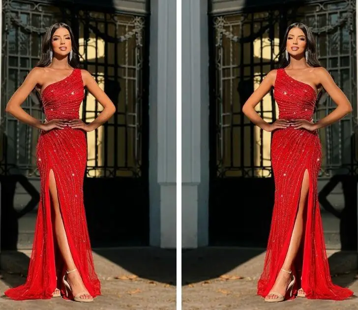 acessórios para vestido vermelho curto