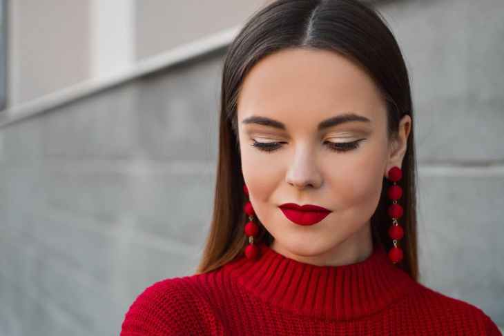 acessórios para vestido vermelho de festa