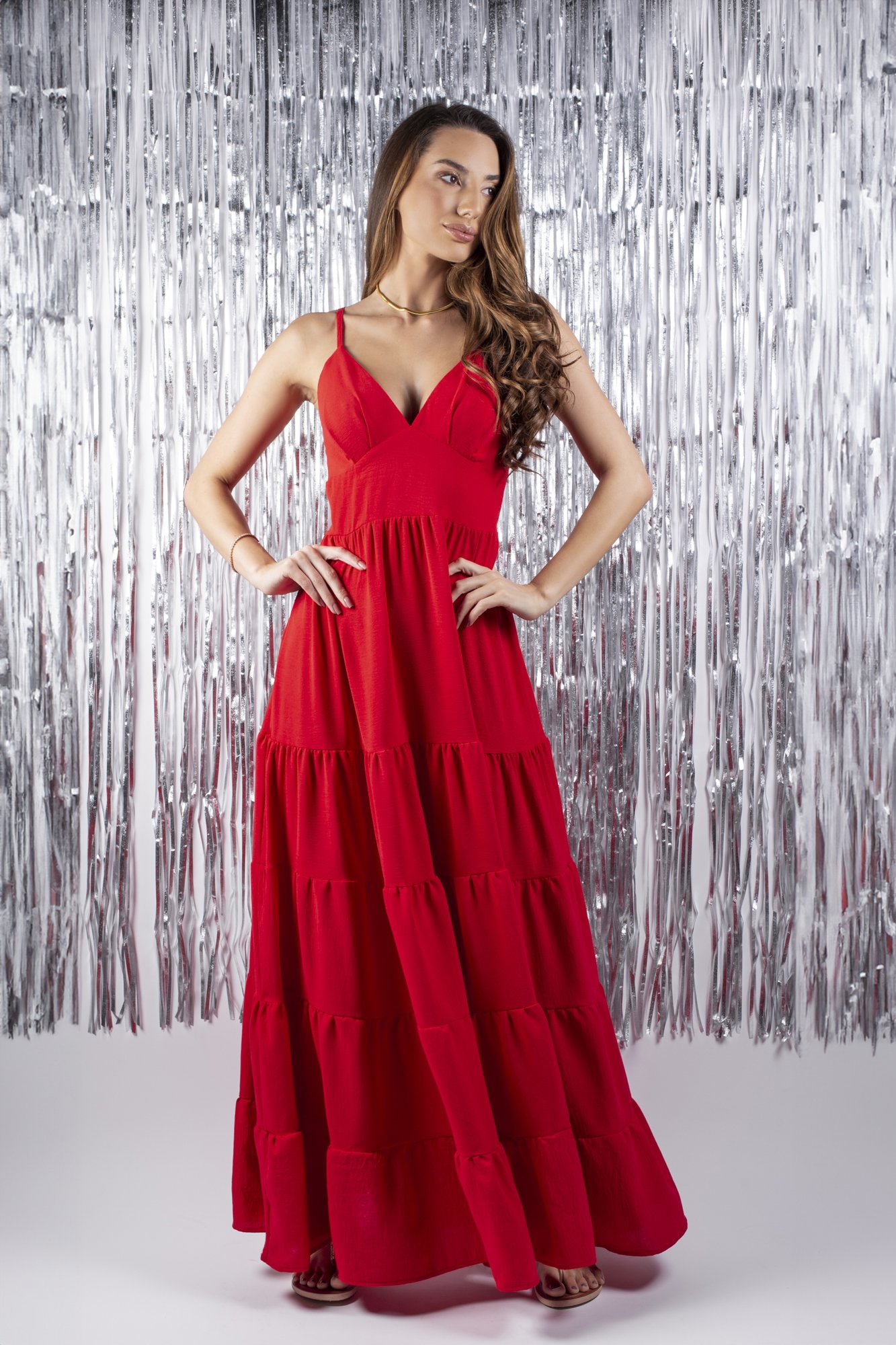 acessórios para vestido vermelho formatura