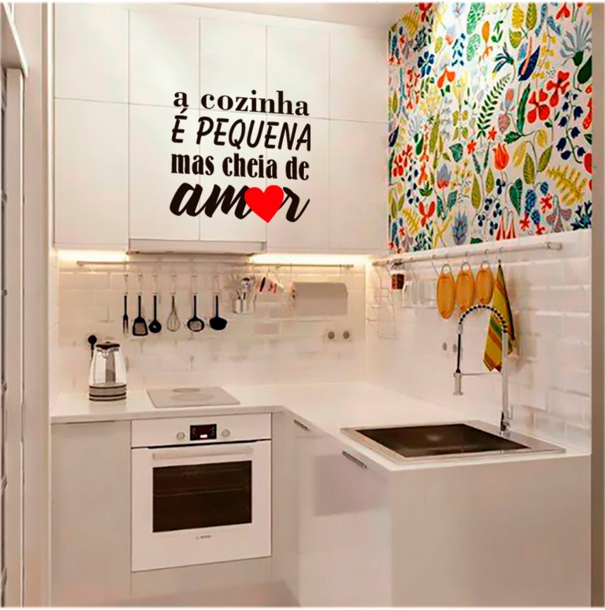 adesivo de cozinha pastilhado