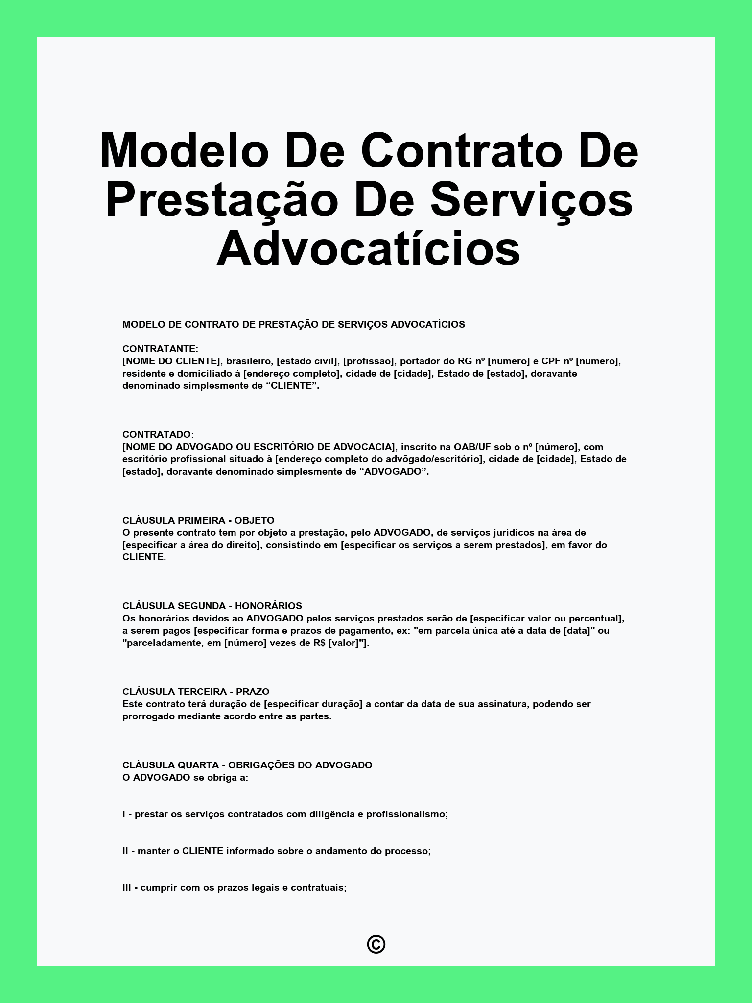 Os riscos de usar modelos de contrato genéricos e como evitá-los