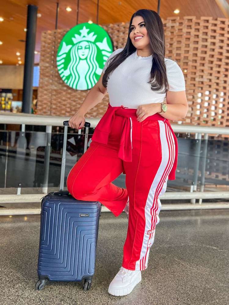 aerolook com conjunto de moletom