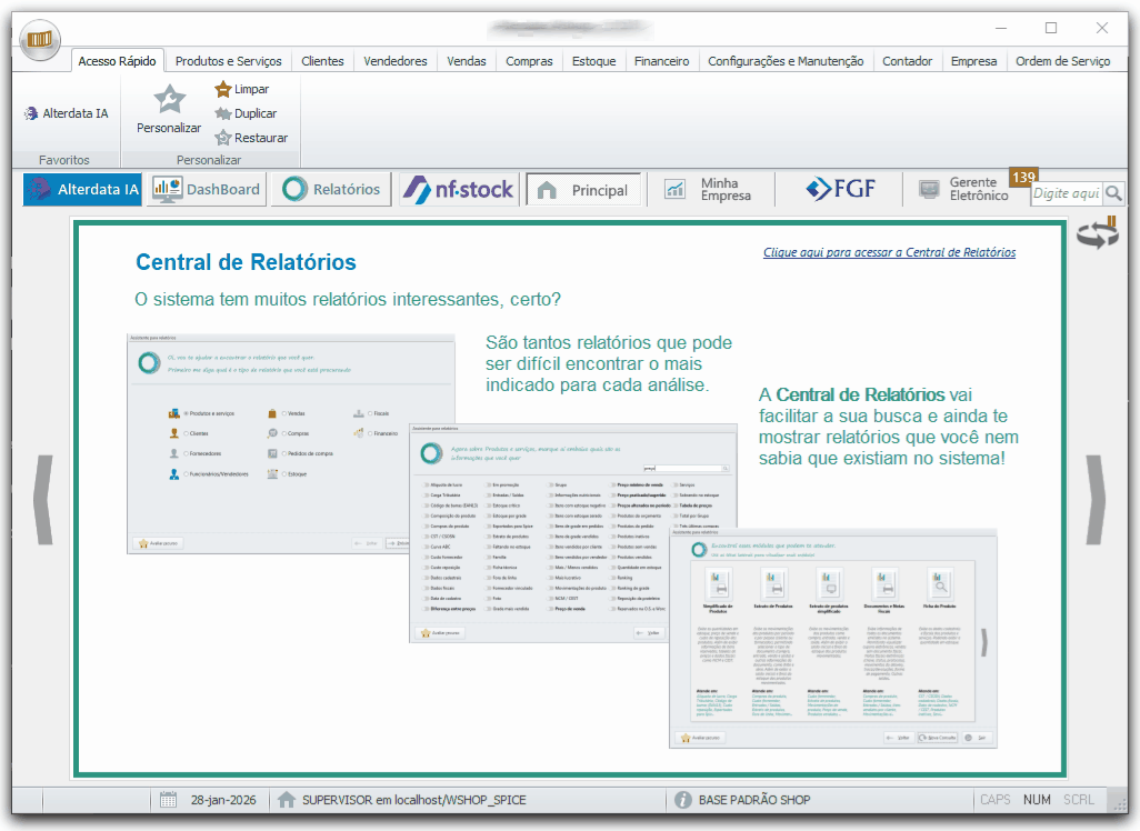 Soluções Alterdata para segmentos específicos: Óticas