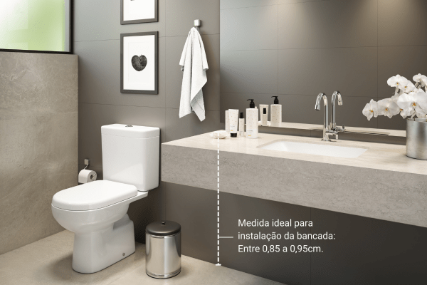 Bancada de Banheiro: Profundidade e Largura para Otimizar seu Espaço